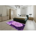 thumbnail image 4 of Ahgly Company Indoor Rectangle Patterned Violet Purple Area Rugs, 8' x 10', 4 of 6