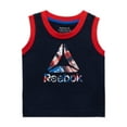 thumbnail image 3 of Reebok Baby Boy Tank Top and Shorts, 2-Piece Outfit Set, Sizes 0/3-24 Months, 3 of 6