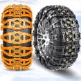 thumbnail image 4 of maskred Efficient Snow Tire Chains Increase Traction Reliable Easy To Install ABS Snow Chains For Cars 10-pack black, 4 of 6