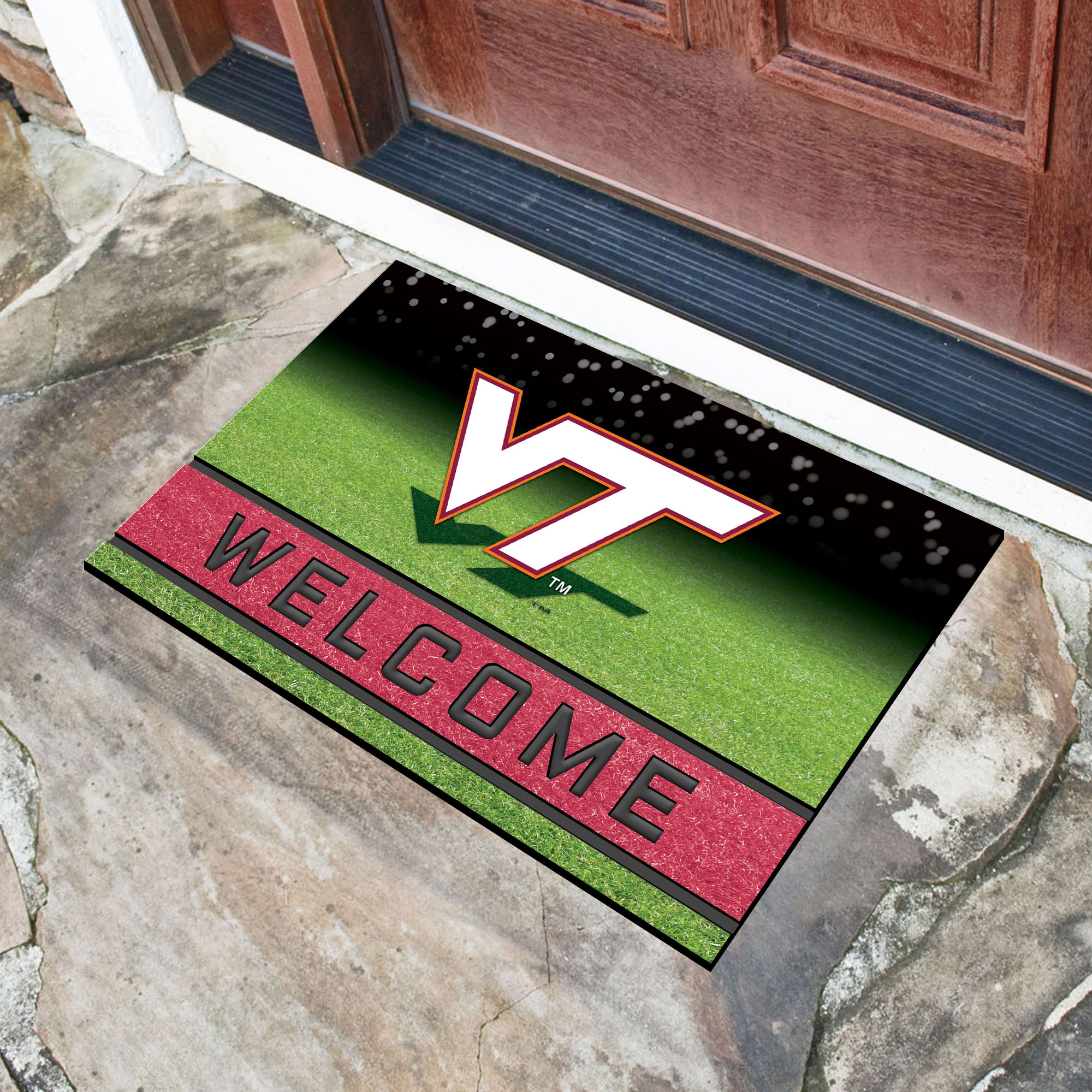 Virginia Tech 18"x30" Crumb Rubber Door Mat