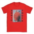 thumbnail image 3 of Camisetas de Sonic Youth para hombre, camisetas de algodón, camisetas novedosas de manga corta con cuello redondo, camisetas de fiesta, 3 of 5