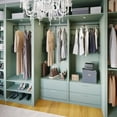 thumbnail image 3 of Hardware Resources 1523Sc Expanding 25-1/2" To 35" Wide Wide Pull Down Soft Close Wardrobe, 3 of 6