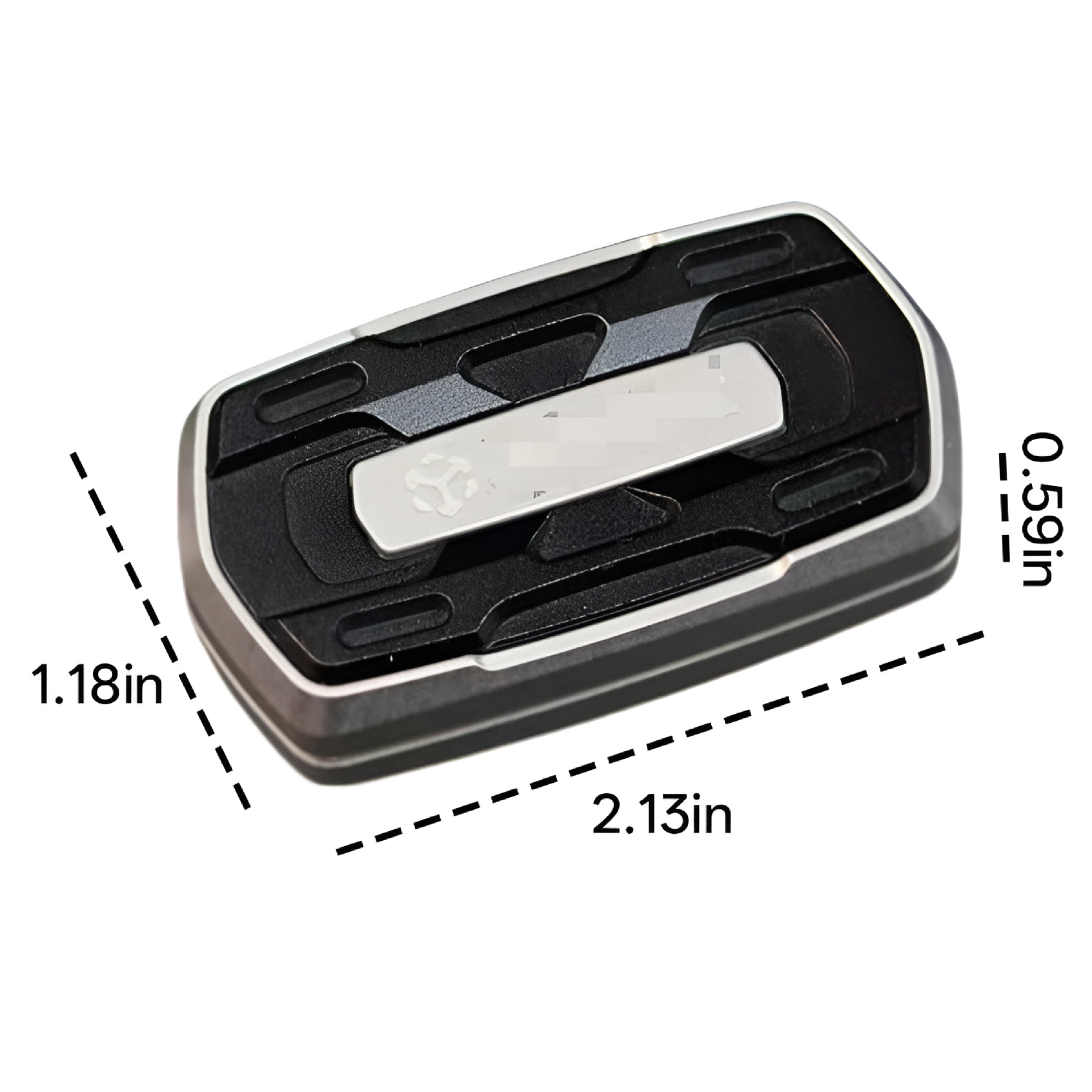 CYFW 2026 New Fidget Toys Adults-Sound&Silent Handheld Cool Fidget Slider-Metal Sensory Toys for Adults Stress Relief,Focused,Anxiety,Time Passing-Travel,Classroom,Office,Car,Home (Black)