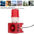 thumbnail image 3 of Lámpara de Advertencia Industrial, Protección IP65 US EE. Uu. Luz de alarma de seguridad 110V instalación fácil para el sitio de construcción, 3 of 7