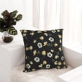thumbnail image 6 of Pofeuu Daisy Print Double-sided plush pillowcase Square Throw Pillow Covers Pillows Cover for Living Room Bedroom Sofa Couch Cushion Cover（No pillow core）-24"x24", 6 of 7