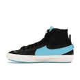 thumbnail image 2 of Nike Men's Blazer Mid 77 Jumbo Black Baltic Blue Shoes, from StockX, 2 of 5