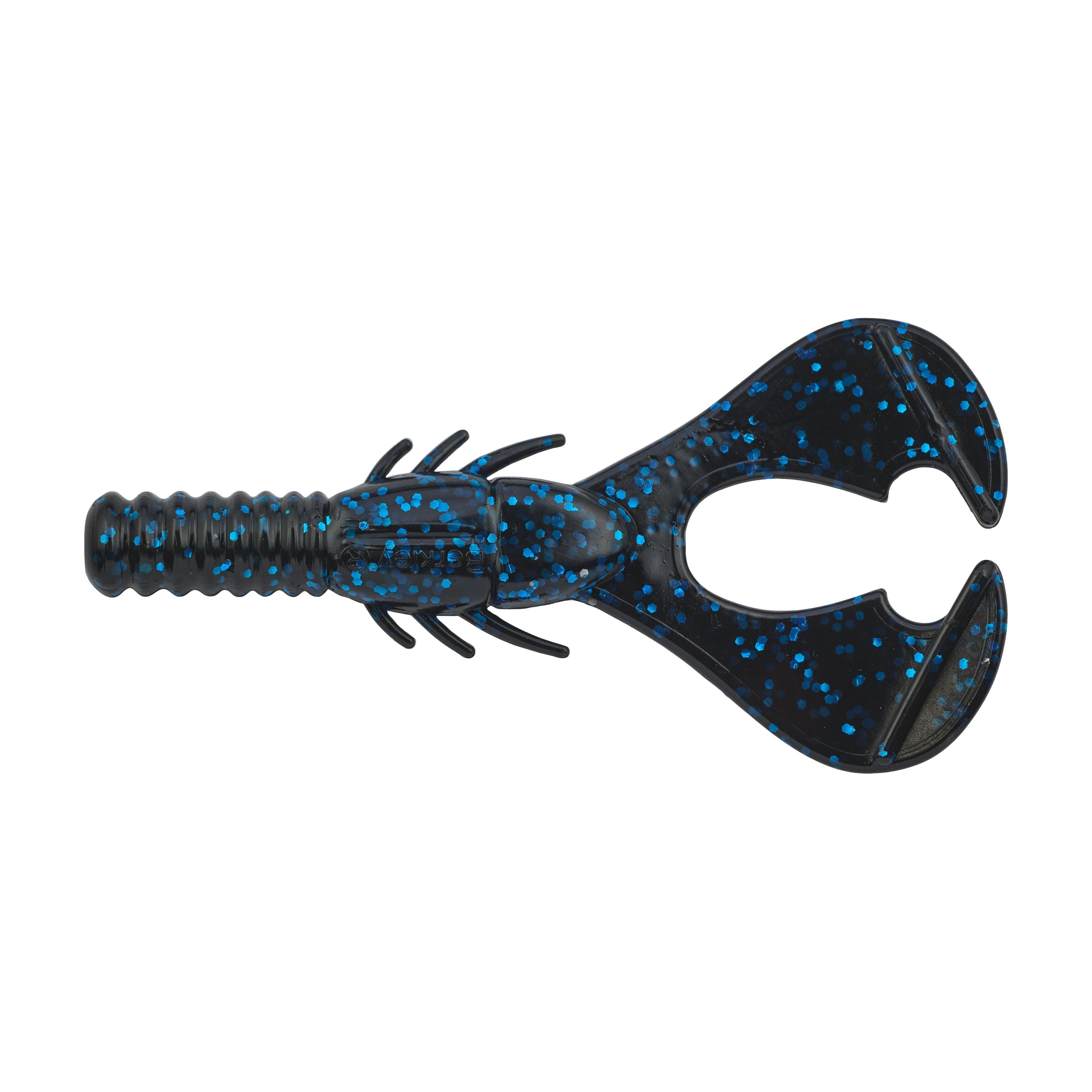 Berkley PowerBait® Shape 108, 3.5 in, Black Blue Fleck