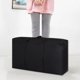 thumbnail image 1 of Bolsa de Almacenamiento de Tela Reforzada Extra Grande 100x58x28cm, Impermeable, Cremallera Resistente, Ventana de PVC Transparente, Negra o Gris, 1 Unidad, 1 of 6