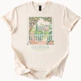 thumbnail image 1 of Georgia Peach State Shirt Southern Porch Graphic With Rocking Chair Tee Unisex S-5XL, 1 of 3