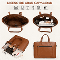 thumbnail image 3 of Set 4 Bolsa De Mujer Impermeable Tote Moda 13.3 Laptop Xtellar cafe, 3 of 3