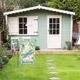 thumbnail image 6 of JOOCAR Spring Summer Welcome Quote Dragonfly Flower Rustic Farmhouse Garden Flag, Yard Flag, 6 of 7