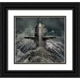 thumbnail image 1 of Laudin, Dmitry 21x20 Black Ornate Wood Framed with Double Matting Museum Art Print Titled - submarine, 1 of 4