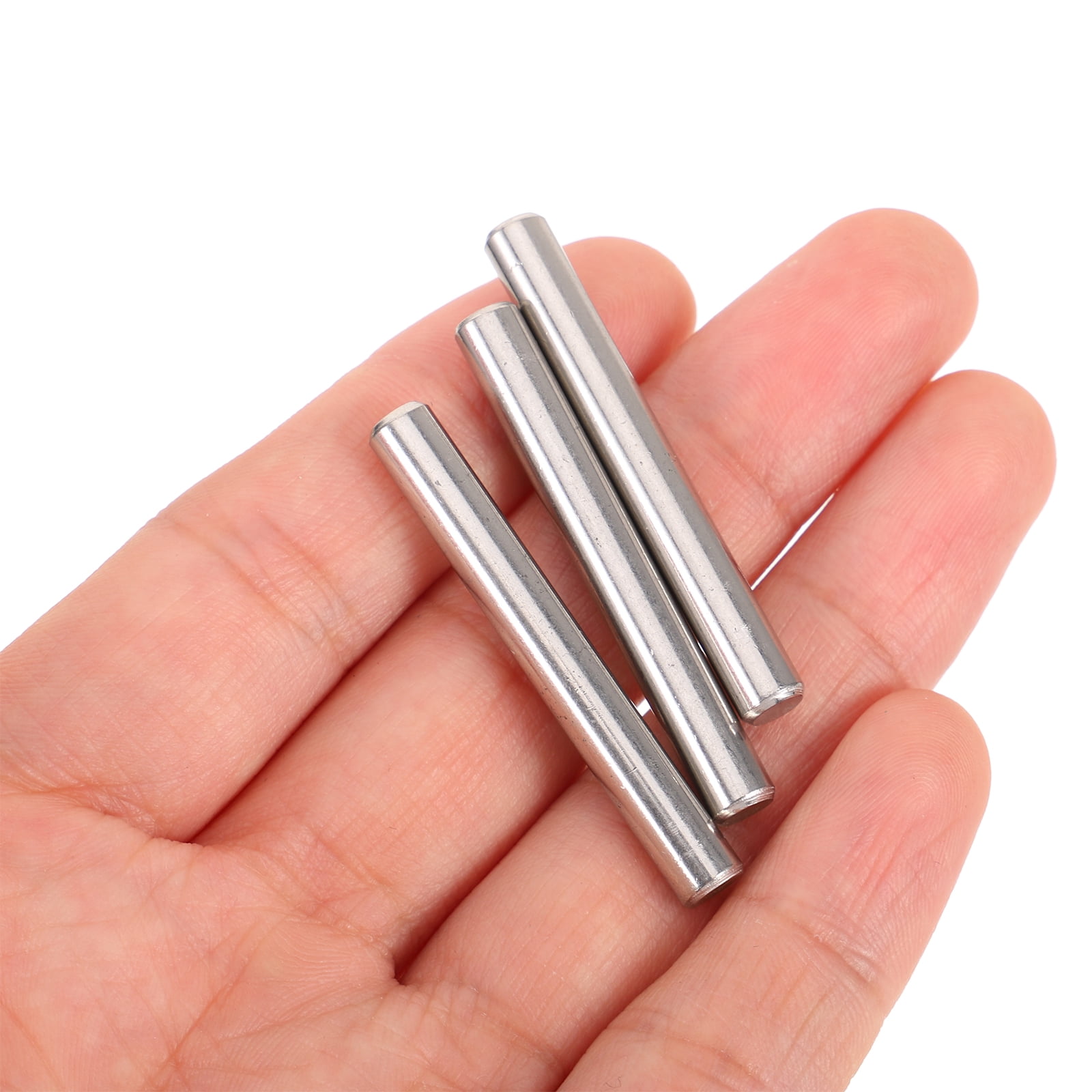 RENACLIPY 30Pcs Furniture Dowel Pins Stainless Steel Shelf Support Pins for Cabinet Assembly