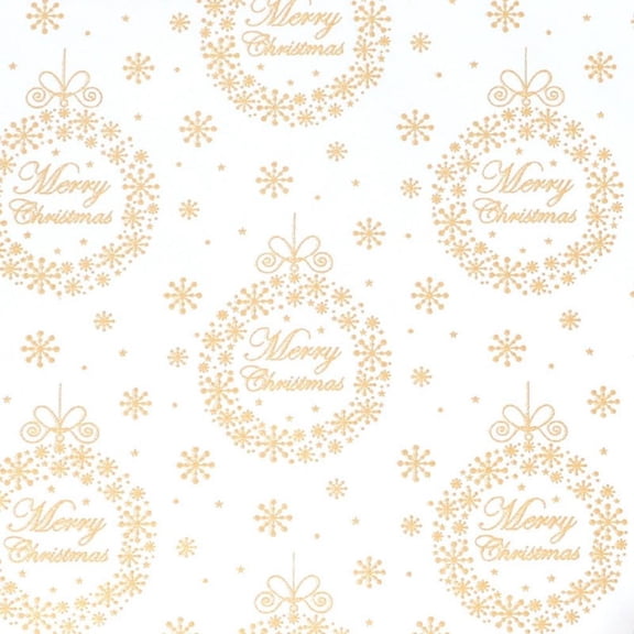 43x300cm Gilded Christmas Gift Wrapping Paper Christmas Snowflake Bow Flower Bouquet Packaging Paper for Holiday Gifts Party Decorations