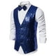 thumbnail image 1 of Chaquetas de Prendas de Vestir Casuales Para Hombres Otoño E Invierno Chaqueta de Chaleco Informal de Lentejuelas Con Personalidad de Moda Odeerbi ODB-4, 1 of 3