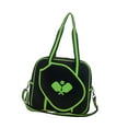thumbnail image 2 of Vsenkes Pickleball Bag Handbag Gym Bag Outdoor Sports Shoulder Bag Black Green, 2 of 9