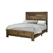 Coaster Company Sidney Queen Panel Bed, Rustic Pine