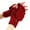 Red, variant on Baberdicy Fingerless Gloves, Winter Gloves, with Mittens Cap, Convertible Gloves for Men Women, Writing, Outdoor, Keep Fingers Free & Warm, Gifts for Students ( Beige)