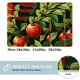 thumbnail image 2 of Fruit Polyester Non-Slip Machine Washable Floor Rug, for Office, Chair Rugs Included, 2 of 6