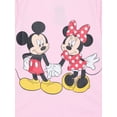 thumbnail image 5 of Mickey and Minnie Girls Graphic Baseball Jersey, Sizes 4-16, 5 of 5