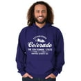 thumbnail image 5 of Colorado CO Centennial State Souvenir Hoodie Sweatshirt Women Men Brisco Brands L, 5 of 6