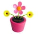 thumbnail image 5 of Adorno decorativo para coche con forma de flor de manzano y energía solar, columpio automático con forma de girasol, 5 of 5