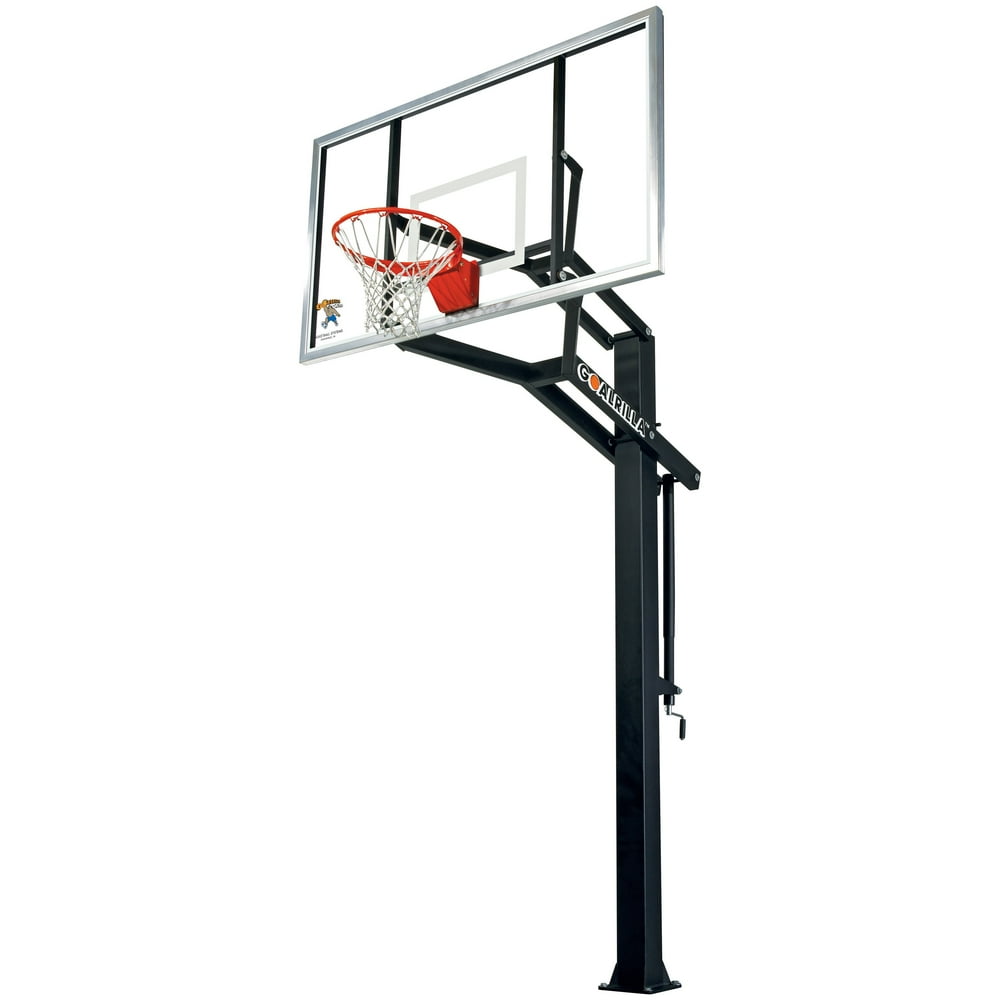 Goalrilla GS1 Basketball System 72 Inch Tempered Glass Backboard