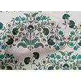 thumbnail image 4 of oneOone Cotton Cambric Fabric Leaves & Floral Block Print Fabric BTY 56 Inch Wide, 4 of 4