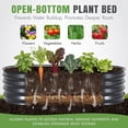 thumbnail image 5 of INNO STAGE Raised Garden Bed Kit, Oval, Rust-Resistant, 3-Pack, 4x2x1ft, 5 of 9