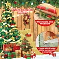 thumbnail image 3 of 6x13ft Christmas Garage Door Cover Decorations Christmas Garage Door Banner Christmas Garage Door Decorations Large Christmas Photo Backdrop Holiday Door Cover for Outside Indoor Home Xmas Wall, 3 of 6