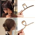 thumbnail image 5 of Accesorios para el cabello con clip de tiburón-Clip cruzado + Clip giratorio + Clip para el cabello medio redondo + Clip para el cabello cuadrado-4pcs Ormromra WMPH-809, 5 of 5