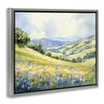 thumbnail image 3 of Stupell Industries Spring Meadow with Distant Mountain Landscape & Nature Painting Gray Floater Framed Canvas Art Print Wall Art, 25 x 31, 3 of 9