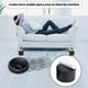 thumbnail image 4 of Elevadores para cama y muebles de 2 pulgadas, paquete de 4 elevadores para sofá, mesa, tocador, protege los pisos y no se rayan (redondo, negro), 4 of 5