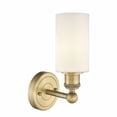 thumbnail image 2 of 616-1W-BB-G801 Innovations Lighting Clymer - 1 Light Wall Sconce In Modern Style-11.38 Inches Tall and 3.88 Inches Wide-Brushed Brass Finish-Matte, 2 of 2