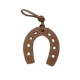 thumbnail image 1 of Jumpingount LLavero de cuero PU, colgante para bolso, accesorios, adorno para bolso, llaveros, llavero portátil con cordón, regalos para mujer Ropa, zapatos y accesorios Miscelánea Marrón Jumpingount AP014015-09, 1 of 6