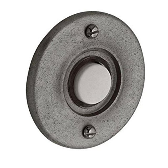 Baldwin 4851031 Bouton de Cloche Ronde&44; Laiton Non Laqué