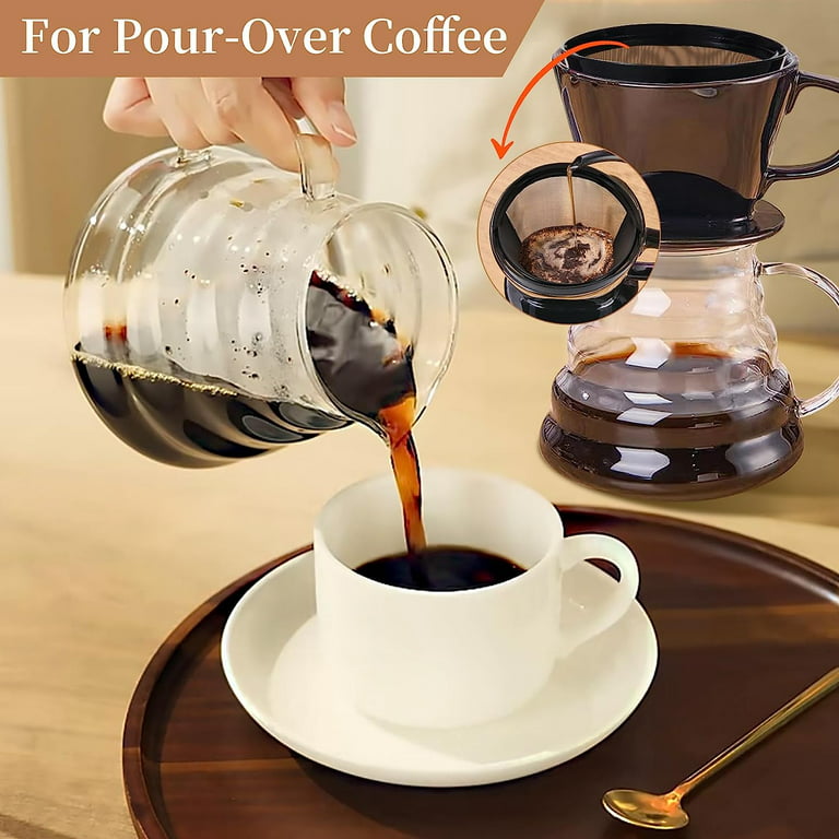 Reusable Coffee Filter for Ninja Coffee Maker, 4 cone Coffee Maker