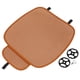 thumbnail image 1 of Coche Delantero Asiento Cojín Marrón Transpirable PU Cuero Asiento Almohadilla, 1 of 1