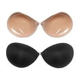 thumbnail image 3 of As Seen on TV NuComfort Adhesive Backless Strapless Bra, Women’s C Cup (36–38), Brown, 3 of 4