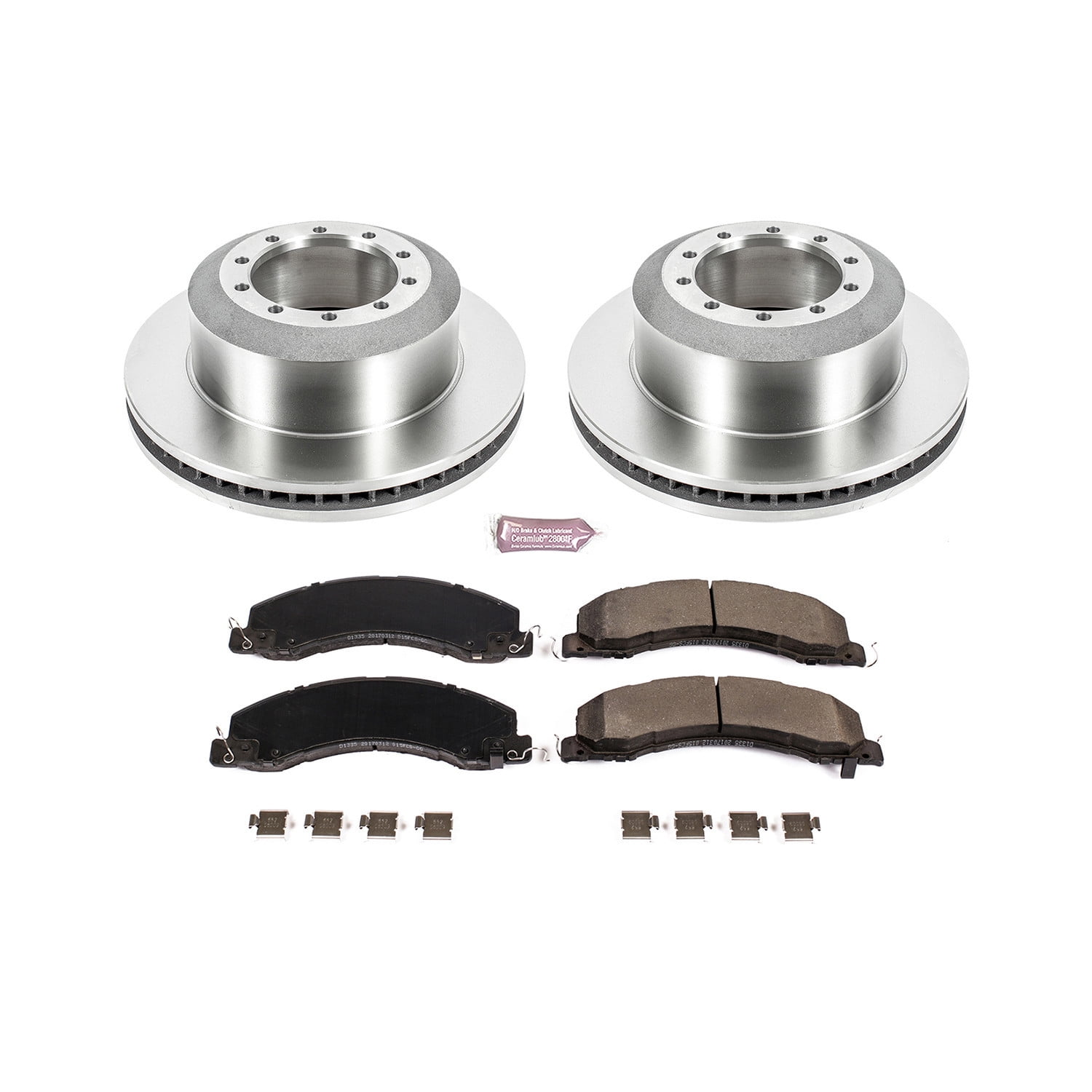 PowerStop Rear Stock Replacement Brake Pad and Rotor Kit Fits: DODGE Select Models KOE4722