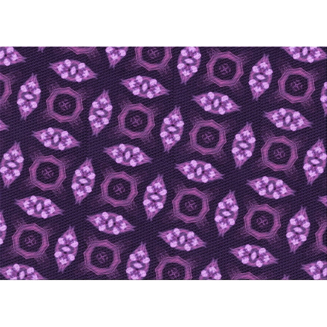 Ahgly Company Machine Washable Indoor Rectangle Transitional Dark Orchid Purple Area Rugs, 2' x 4'