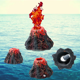 thumbnail image 2 of Piedra burbujeante decorativa para acuario - Aumenta oxígeno y crea paisajes submarinos (6.5x5cm), 2 of 7
