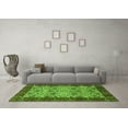 thumbnail image 3 of Ahgly Company Indoor Square Abstract Green Modern Area Rugs, 8' Square, 3 of 4