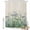 Beige, variant on Shower Curtain Blue Flowers Leaves Shower Curtains for Bathroom Decor, Waterproof Polyester Shower Curtain Set with Hooks, Small Stall Size 36" x 72" Floral Plant Retro