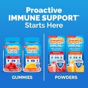Emergen-C Immune+ Vitamin C Powder Supplement for Immune Support, Elderberry, 18 Ct