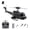 1 Battery, variant on RC-ERA C032 UH-1 Huey 6CH 1/48 RC Helicopter RTF Flybarless Brushless Remote Control Aircraft with Optical Flow Positioning, Altitude Hold, One Key 3D Inverted Flight for Adults - 3 Battery