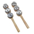 thumbnail image 2 of 2 piezas de juguetes de palos de pandereta, tambor de pandereta de mano, regalos de juguete Instrumental de Navidad, campana Musical de percusión para, 2 of 9