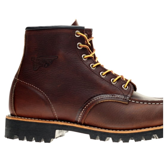 Red Wing - Red Wing Heritage 8146 6-Inch Brown Classic Moc Toe Lug Sole ...