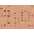 thumbnail image 1 of Ahgly Company Indoor Rectangle Patterned Halloween Orange Area Rugs, 8' x 10', 1 of 6