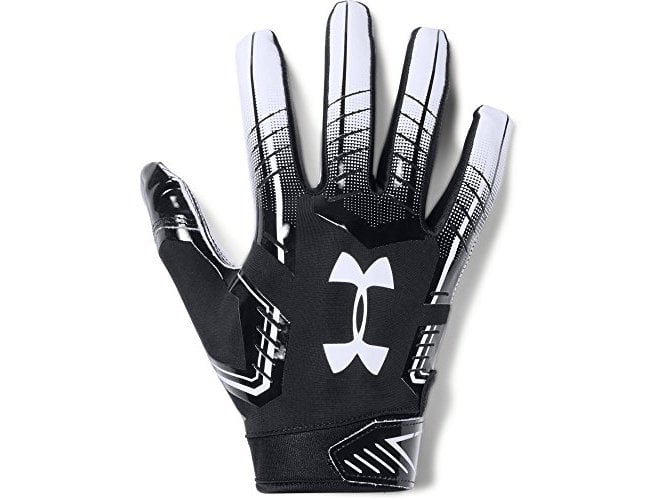 black under armour football gloves